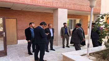 بازدید آقای حجت اله کرمانی فرماندار سرخه از دانشکده پیراپزشکی